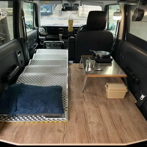 ハスラーのフルフラットキット｜一人車中泊用 その他インテリア