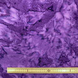 USAコットン　FABRICS THAT CARE　バティック生地　Keavenly Purples 4枚目の画像