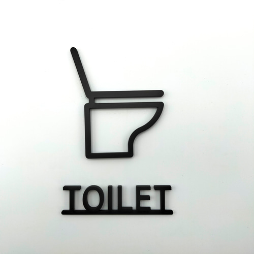 ルームサイン（トイレサイン、トイレマーク） ウォールステッカー 