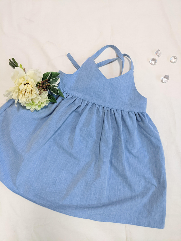 ♡春色サロペット♡100〜120size 1枚目の画像