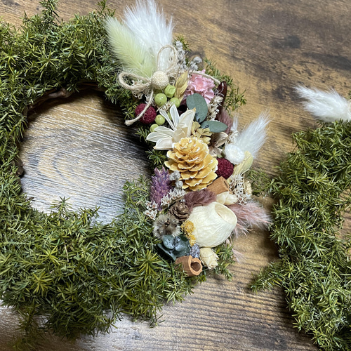 ヒロムスギのリース ドライフラワー sky.f 通販 13263967｜Creema