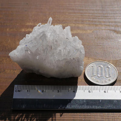 天然石 約54g 針状水晶クラスター(四川省産) 約最大幅48×高33mm テラリウム素材[sic-220118-02] 6枚目の画像