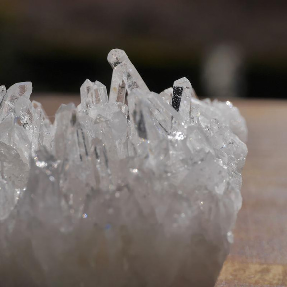 天然石 約54g 針状水晶クラスター(四川省産) 約最大幅48×高33mm テラリウム素材[sic-220118-02] 19枚目の画像