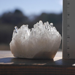 天然石 約54g 針状水晶クラスター(四川省産) 約最大幅48×高33mm テラリウム素材[sic-220118-02] 4枚目の画像