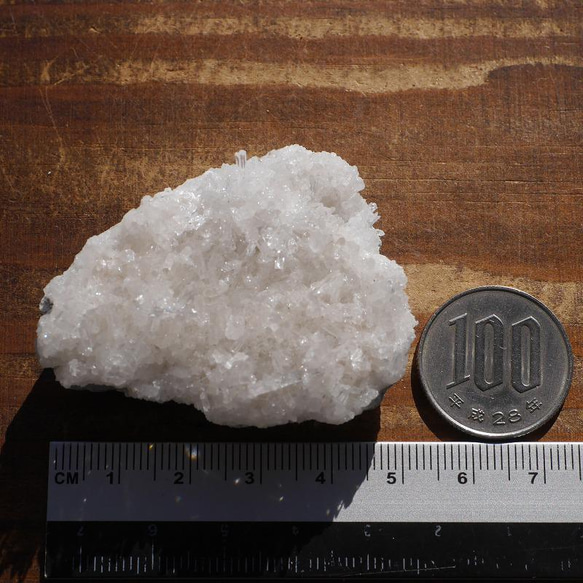 天然石 約43g 針状水晶クラスター(四川省産) 約最大幅53×高23mm テラリウム素材[sic-220118-04] 7枚目の画像