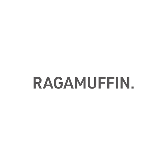 ラガマフィン [ Ragamuffin ]｜猫の品種ロゴTシャツ 2枚目の画像