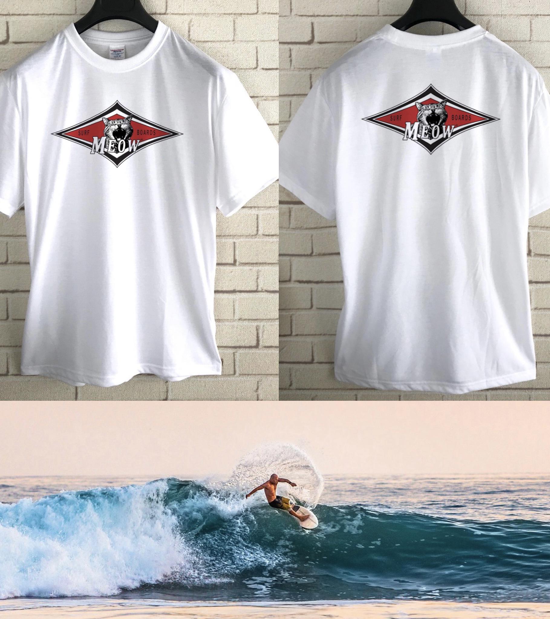 ステイシー　サーフTシャツ MEOW SURF BOARDS / BIG NYASDAY / サーフドライTシャツ T