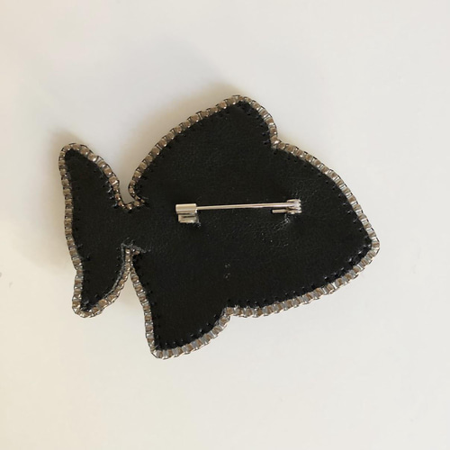 ビーズ刺繍ブローチ~魚 ブローチ アトリエFukiko 通販 13265248 ビーズ刺繍ブローチ~魚 ブローチ アトリエFukiko 通販 13265248