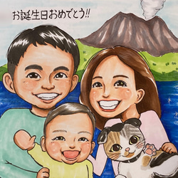 似顔絵専用商品_0118 イラスト 似顔絵屋.RYoMA 通販 13265970
