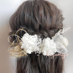 髪飾り ヘッドドレス 成人式 卒業式 結婚式 七五三 前撮り 和装 振袖