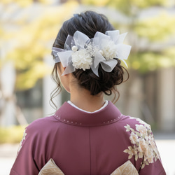 和装 袴 卒業式 髪飾り 成人式 前撮り 振袖 白無垢 色打掛 ヘッド