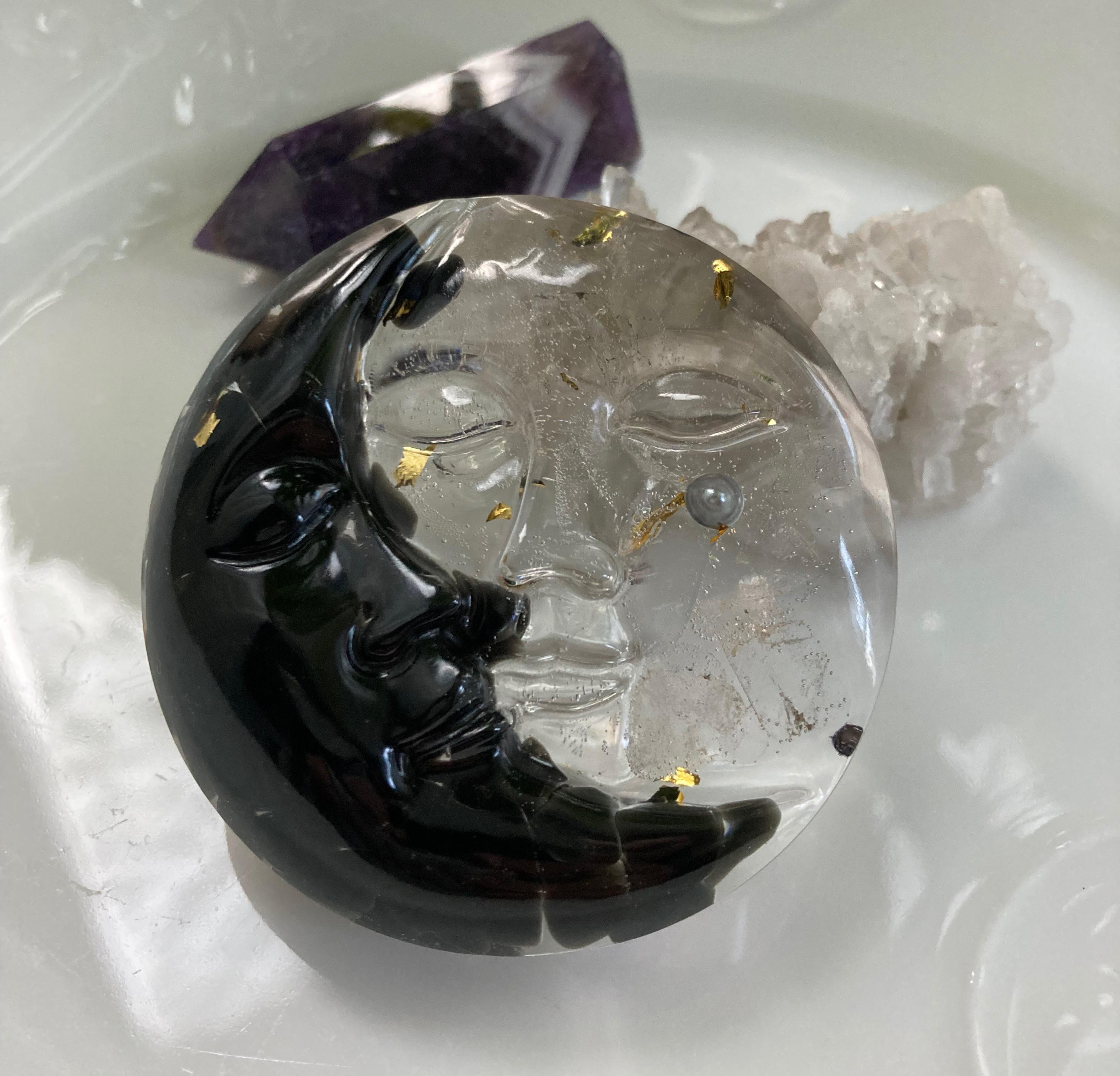 むぎにゃんさまオーダー＊水晶のオルゴナイト浄化プレート＊他 6f446a390d7ca69e515f56eb9d151e