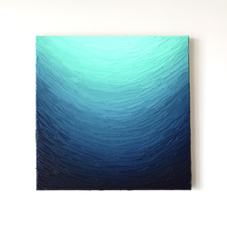 emerald＊絵画 原画 抽象画 テクスチャーアート 現代アート 海