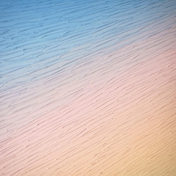 【オーダーメイドできる夕日】絵画 - ブルー ピンク 受注作品（N-#3） 5枚目の画像