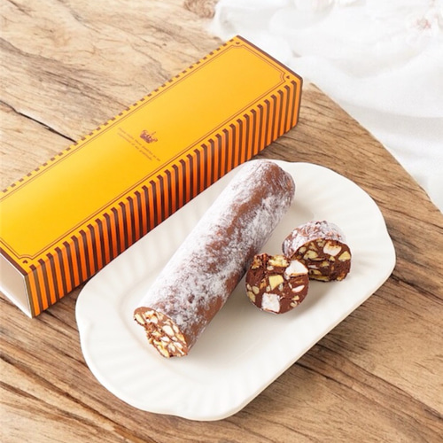 サラメ・ディ・チョコラータ「サラミに見立てたチョコレート