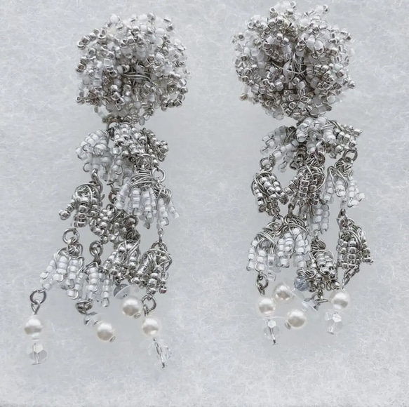 月下美人のピアス ピアス（その他） ※9月末まで受注停止※non 通販