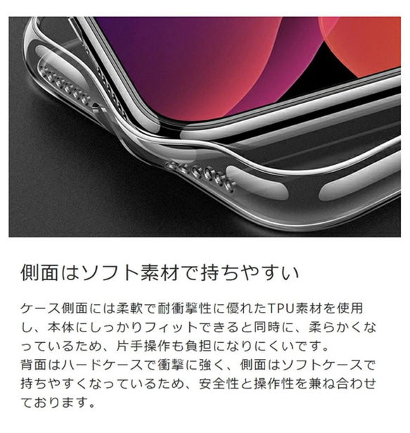 【 iPhone13pro 】6.1インチ iPhoneケース iPhoneカバー 携帯ケース 耐衝撃 8枚目の画像