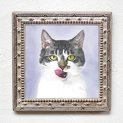 「ガロパン・Galopin」猫の肖像画 2枚目の画像