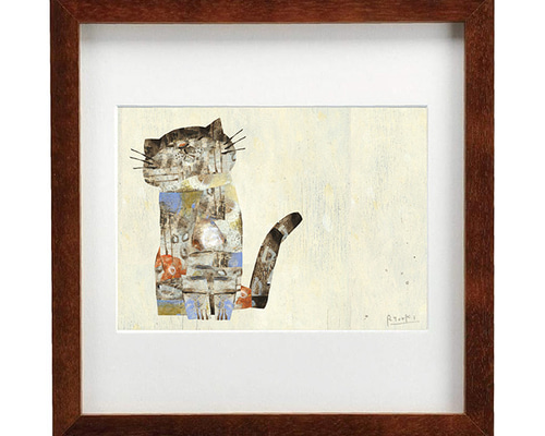 No.009 ちょいぽちゃ宇宙猫 絵画 Nakamurart 通販 17209704