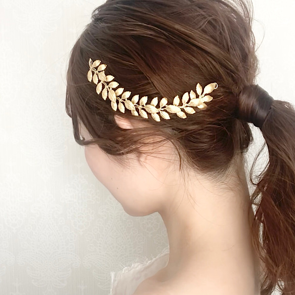 小枝アクセ annan wedding ヘアアクセ