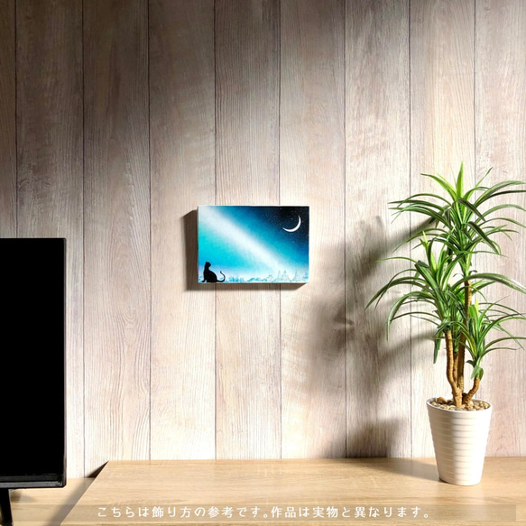 《夢中的使者》帆布原畫為您的房間和生活增添色彩的室內面板風格 第4張的照片