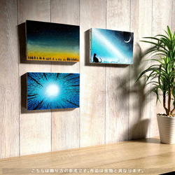 《夢中的使者》帆布原畫為您的房間和生活增添色彩的室內面板風格 第5張的照片
