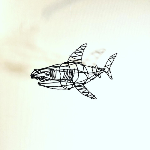 ワイヤーアート鮫 その他インテリア雑貨 ヤスバル 通販 13268558