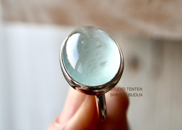studio ten ten 人魚のアクアマリンリング #12