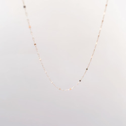 【K10YG】長さが選べる♡Double Simple Necklace 7枚目の画像