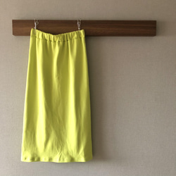 【SALE！】ビビット可愛いニット風天竺のスリットタイトスカート(AN.009) 17枚目の画像