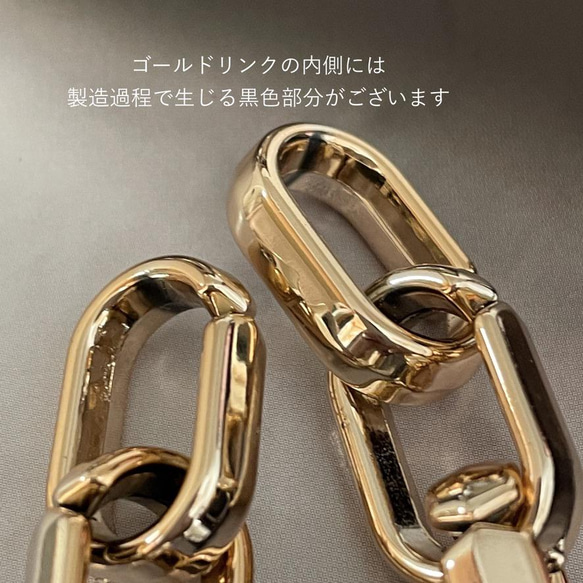 4pcs★triple gold chain・camel（チェーンチャーム） 4枚目の画像