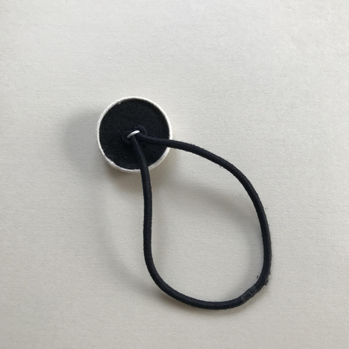 ミモザのくるみボタンヘアアクセサリー ヘアゴム annyeon洋品店 通販