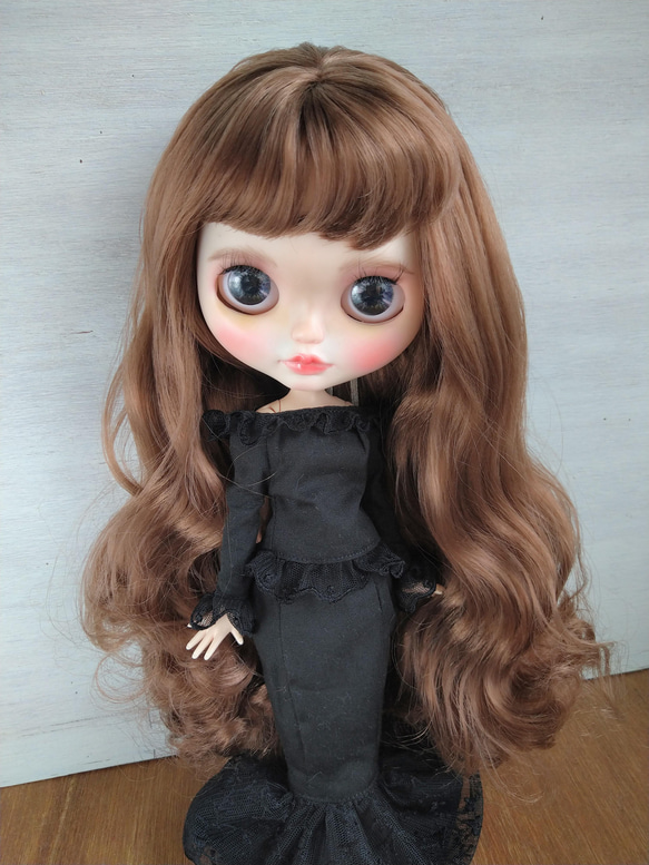 567.※単品※黒のカットソー※ブライスアウトフィット※1/6ドール服 その他 
