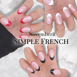 N352》既成ネイルチップ24枚セット ピンク グラデーション