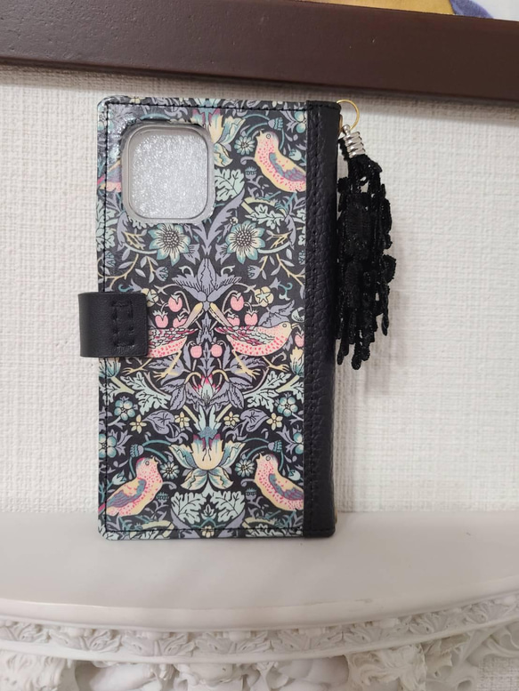 【1枚掲載中】※掲載生地でも作製可能です。 リバティ LIBERTY スマホケース 5枚目の画像