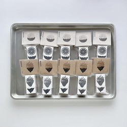 オレンジ＋チョコ　2版で押すオランジェットのラバースタンプ 7枚目の画像