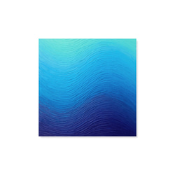 【人気シリーズ】オーダーメイド - 絵画 青色 グラデーション（M-#5） 1枚目の画像