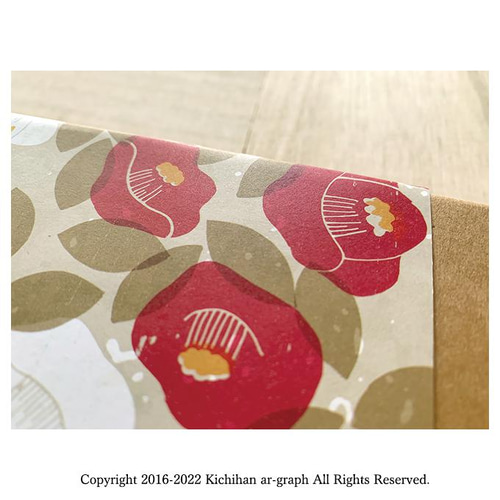 椿 さま 専用ページ 椿（つばき）文様 便箋（掛け紙 熨斗紙）デザインペーパー／20枚 包装