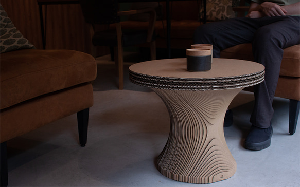 ローテーブル　ちゃま工房 The Low Table -おしゃれなダンボール製のローテーブル- ローテーブル