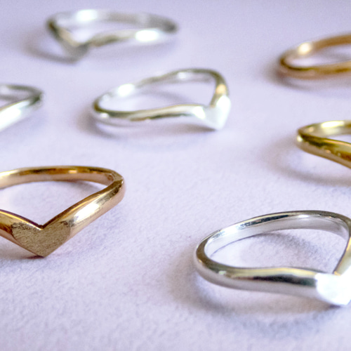 特集掲載】とけこむ ハートリング シルバーアクセサリー ハート