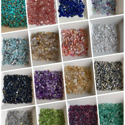 16種から選べる　天然石さざれ(4種)極小-小粒サイズ 1枚目の画像