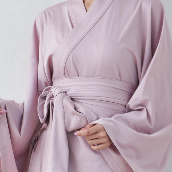 【吸水速乾】浴衣ルームウェア・ナチュラル-ミスティピンクー- 部屋着・寝間着・パジャマ・着物 浴衣ルームウェア ナチュラル 浴衣 吸水速乾 Nanafu はコチラ⇓ は日常で使っていただくために お直し