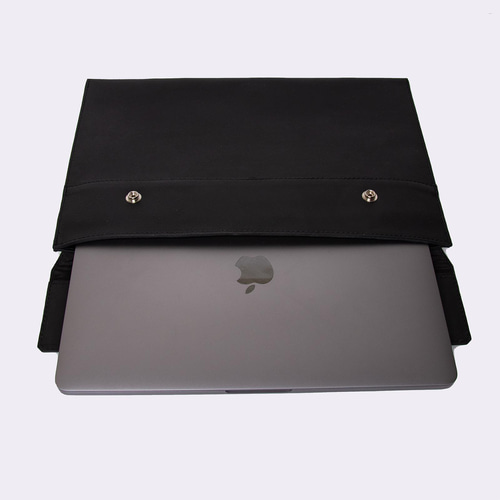 ノートスリーブ ブラック×ダークブラウン ノートスリーブ ブラック×ダークブラウン ノートスリーブ