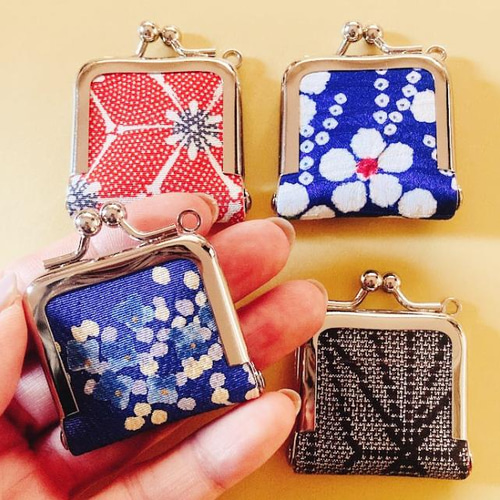 母の日手作りギフト 縫わずに作れるminiがま口チャームキット