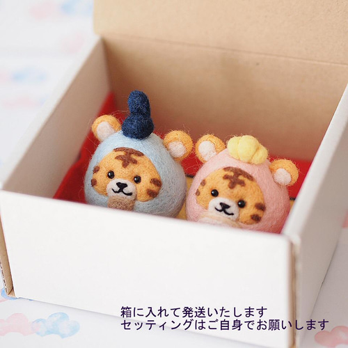 受注製作】ひな祭り＊ひな人形＊お雛様＊羊毛フェルト 干支の