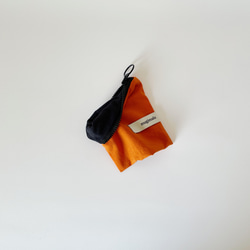 ”Madder× LogWood” poitto10 天然色素染NYLON POUCH 1枚目の画像