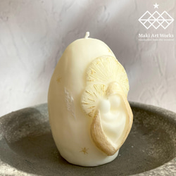 Madonna and child <soy & beewax candle> 〜平和と安らぎのキャンドル〜 4枚目の画像