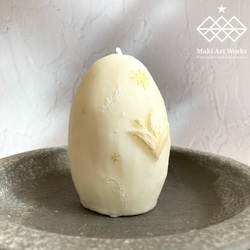 Madonna and child <soy & beewax candle> 〜平和と安らぎのキャンドル〜 5枚目の画像