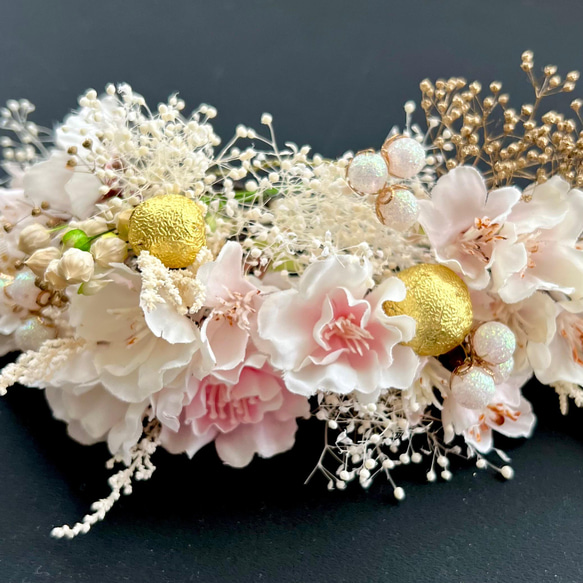 【オーダー専用ページ】桜 髪飾り ‬ 白無垢 花嫁 2枚目の画像
