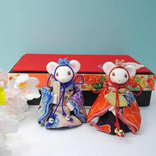 ねずみのお雛様 ひなまつり 雛人形 ひな人形・雛飾り すずきまみ 通販